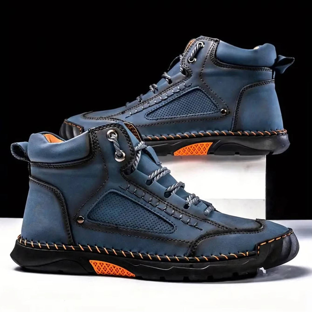 Ranger | Herren Outdoor Lederstiefel mit Profilsohle