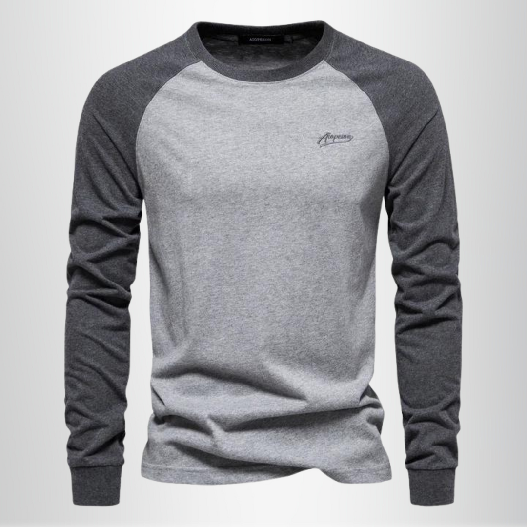 Reinhard | Herren Langarm Raglan Shirt