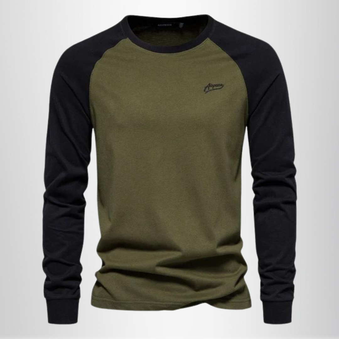 Reinhard | Herren Langarm Raglan Shirt