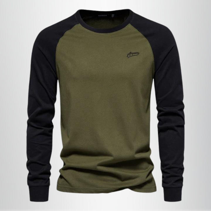 Reinhard | Herren Langarm Raglan Shirt