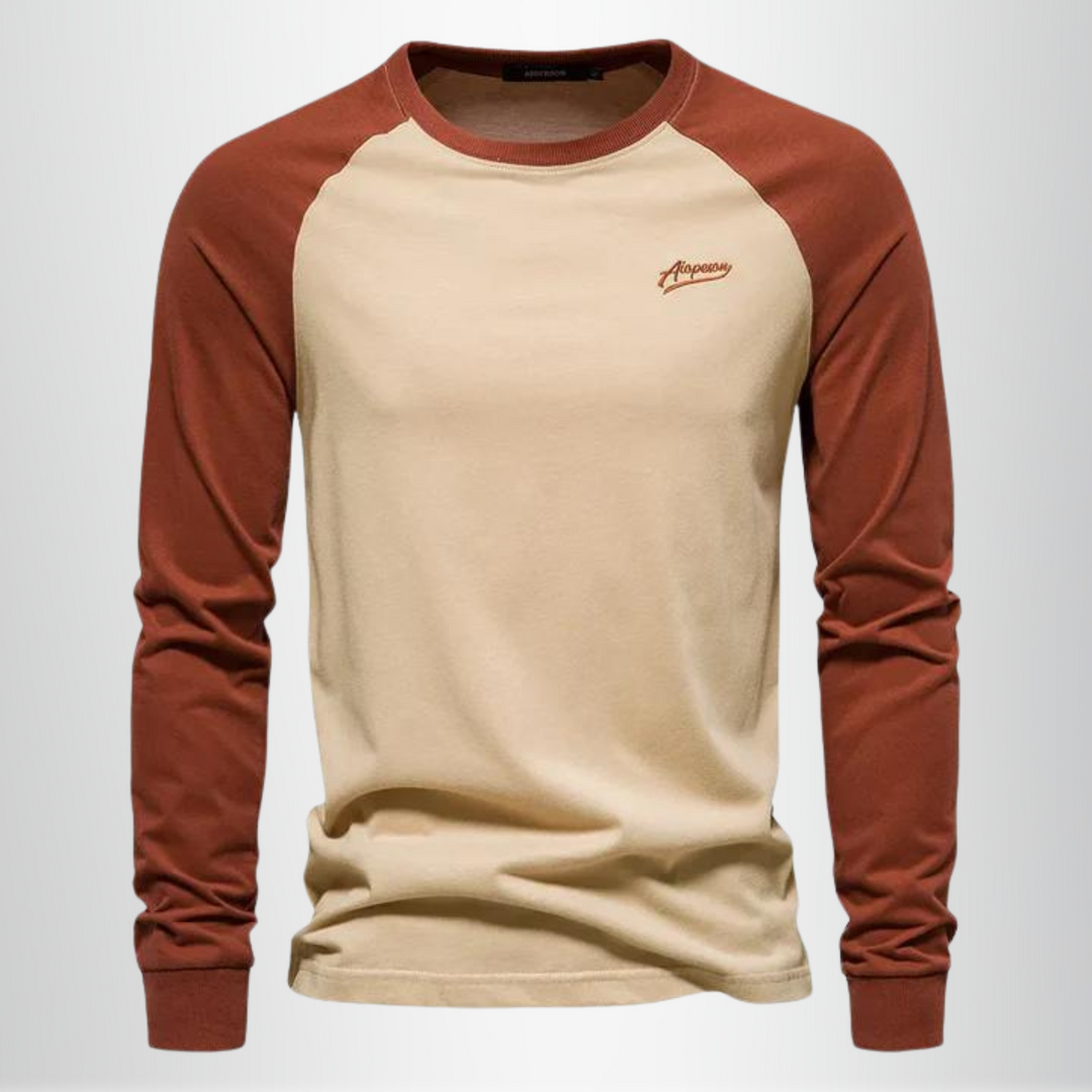 Reinhard | Herren Langarm Raglan Shirt