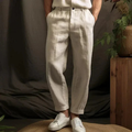 Rene | Herren Luftige Leinen Hose