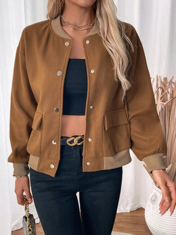 Rieke | Damen Bomberjacke mit Kontrasttasche