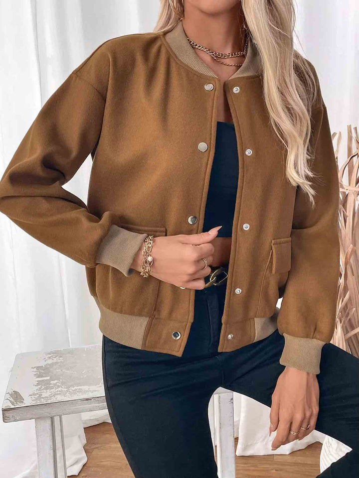 Rieke | Damen Bomberjacke mit Kontrasttasche
