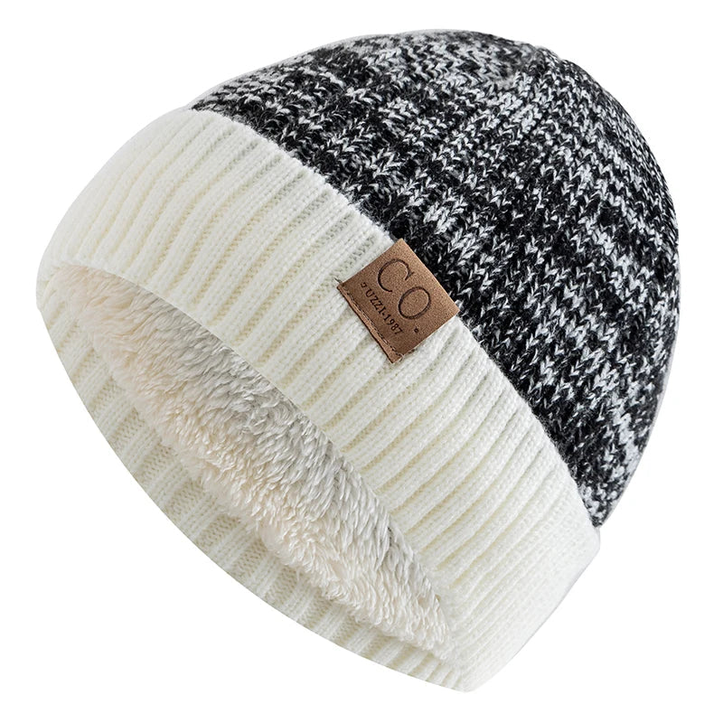 Romy | Damen Gefütterte Retro Strickmütze