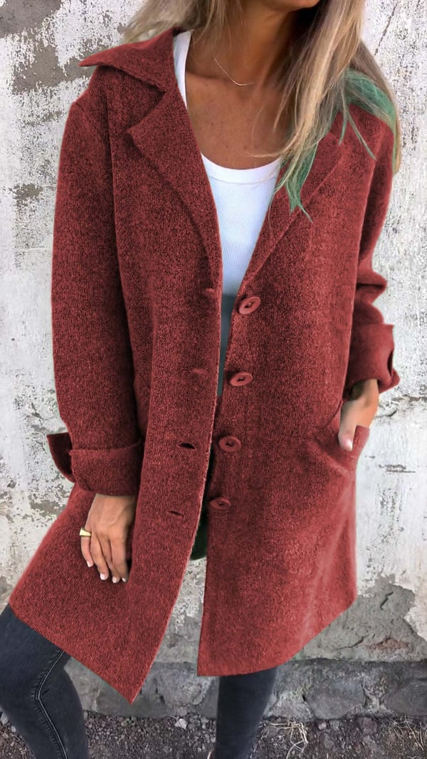 Romy | Langer Kuschelweicher Blazer