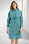 Ronja | Kapuzenjacke in Midi-Länge