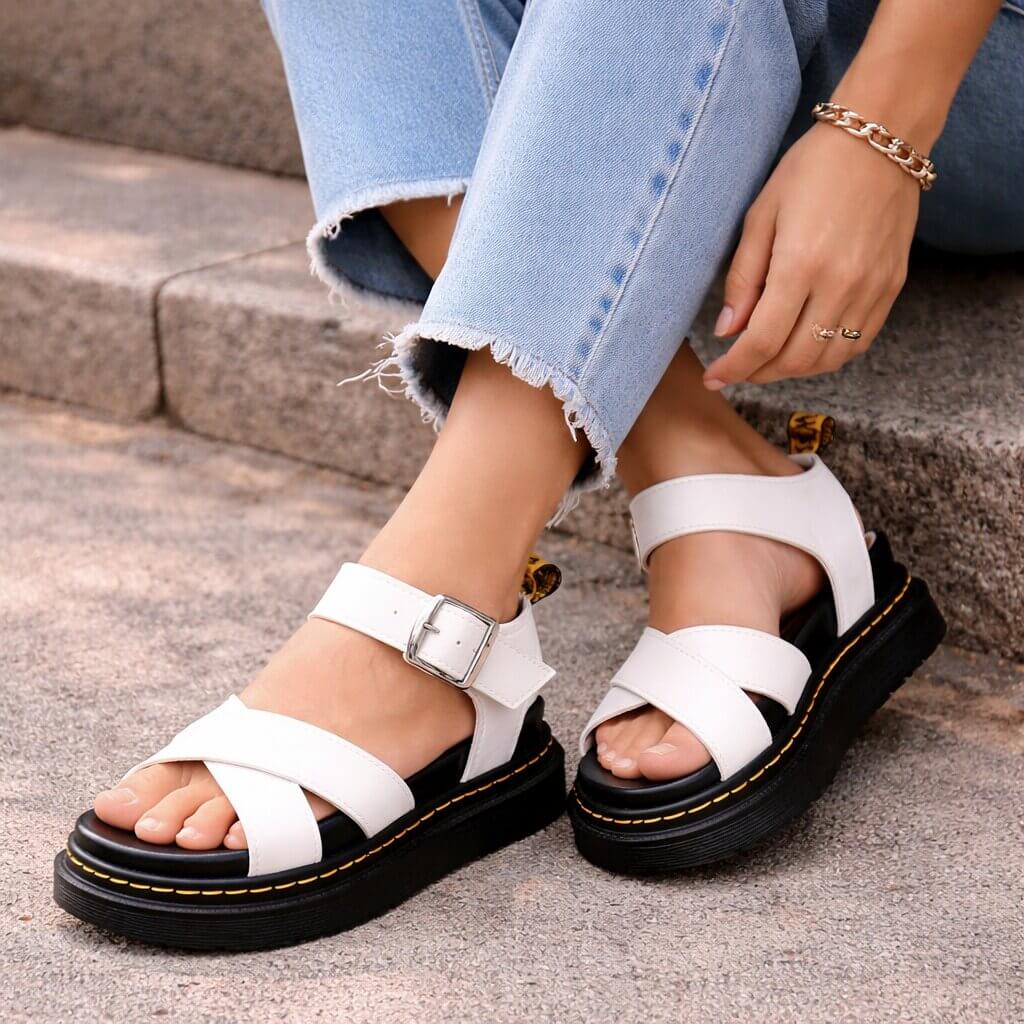 Rosalie | Damen orthopädische Plateau-Sandalen