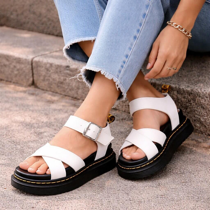 Rosalie | Damen orthopädische Plateau-Sandalen