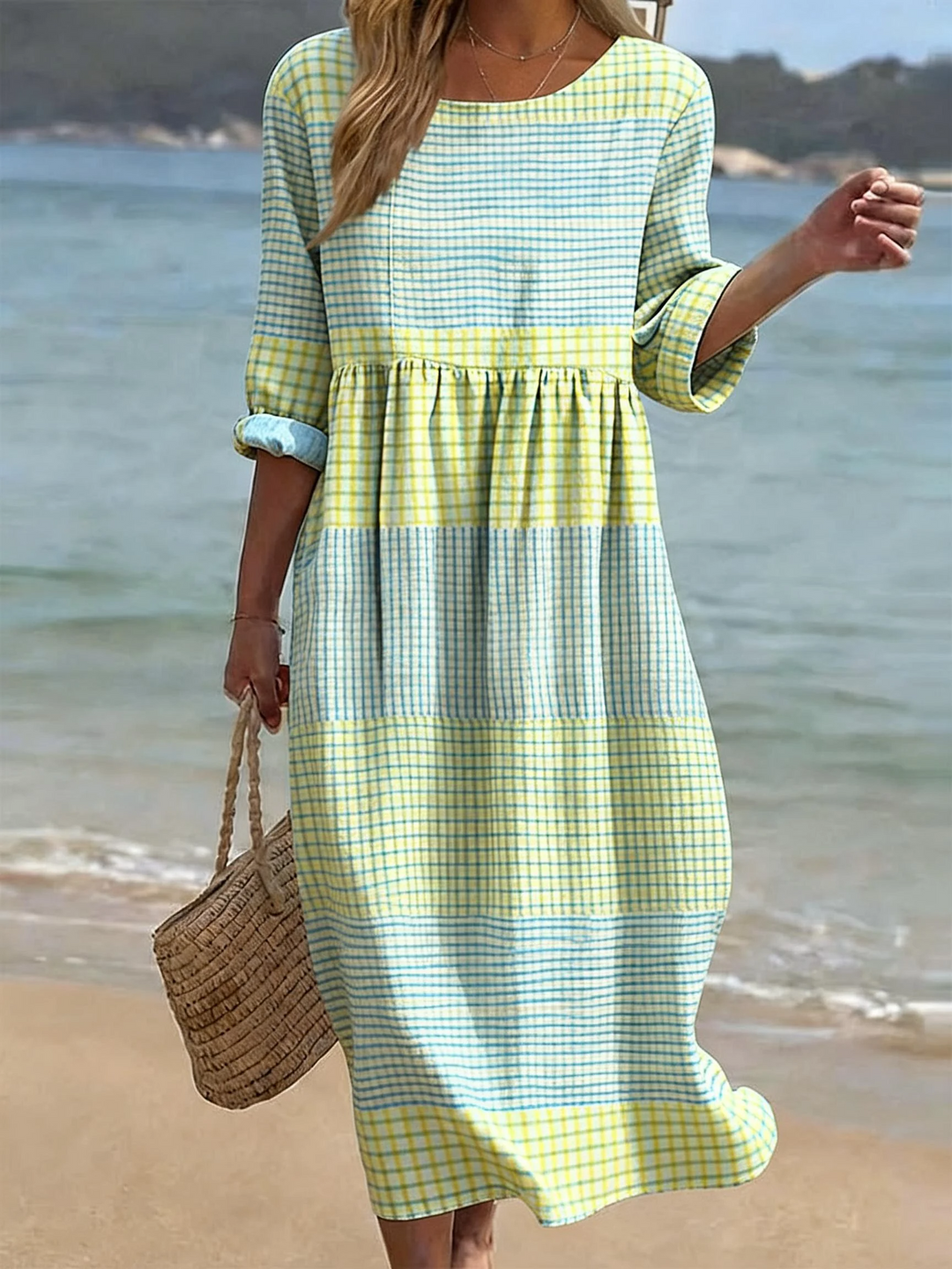 Rosalie | Lässiges Freizeitkleid mit Rundhals
