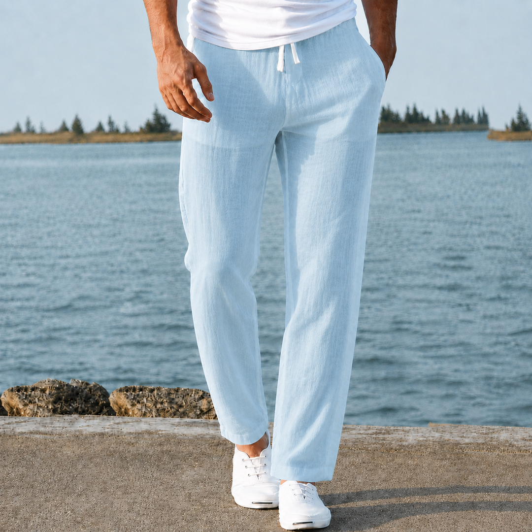 Ruben | Herren Leichte Hose Lässig Bequem