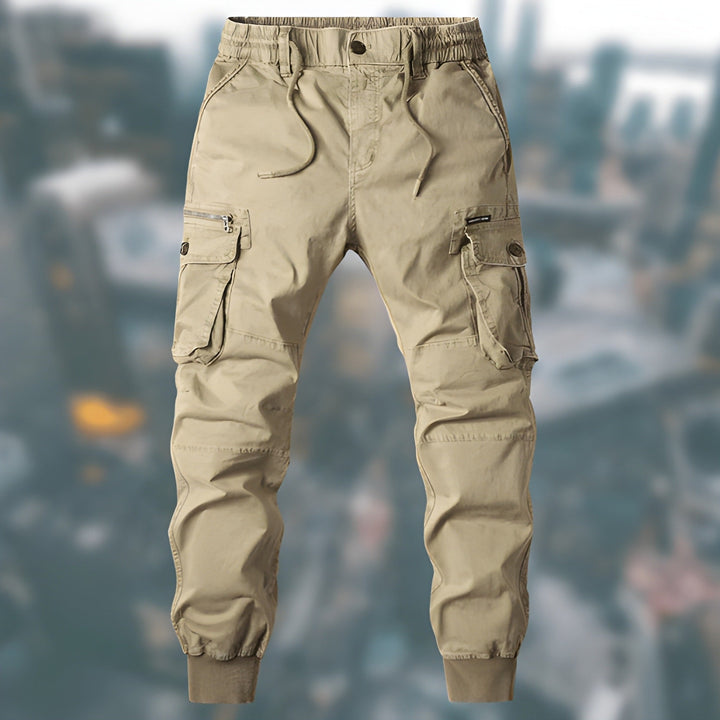 Ruben | Herren Zip-Taschen Cargohose