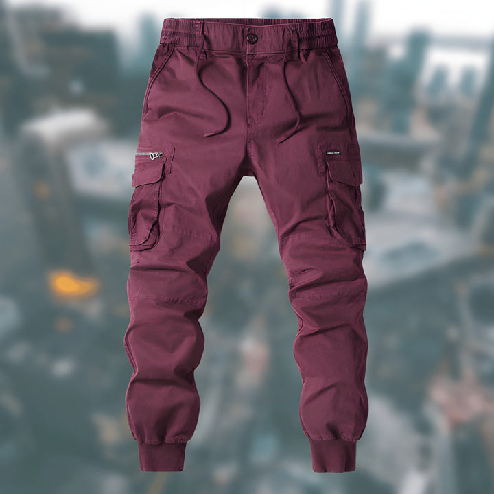 Ruben | Herren Zip-Taschen Cargohose