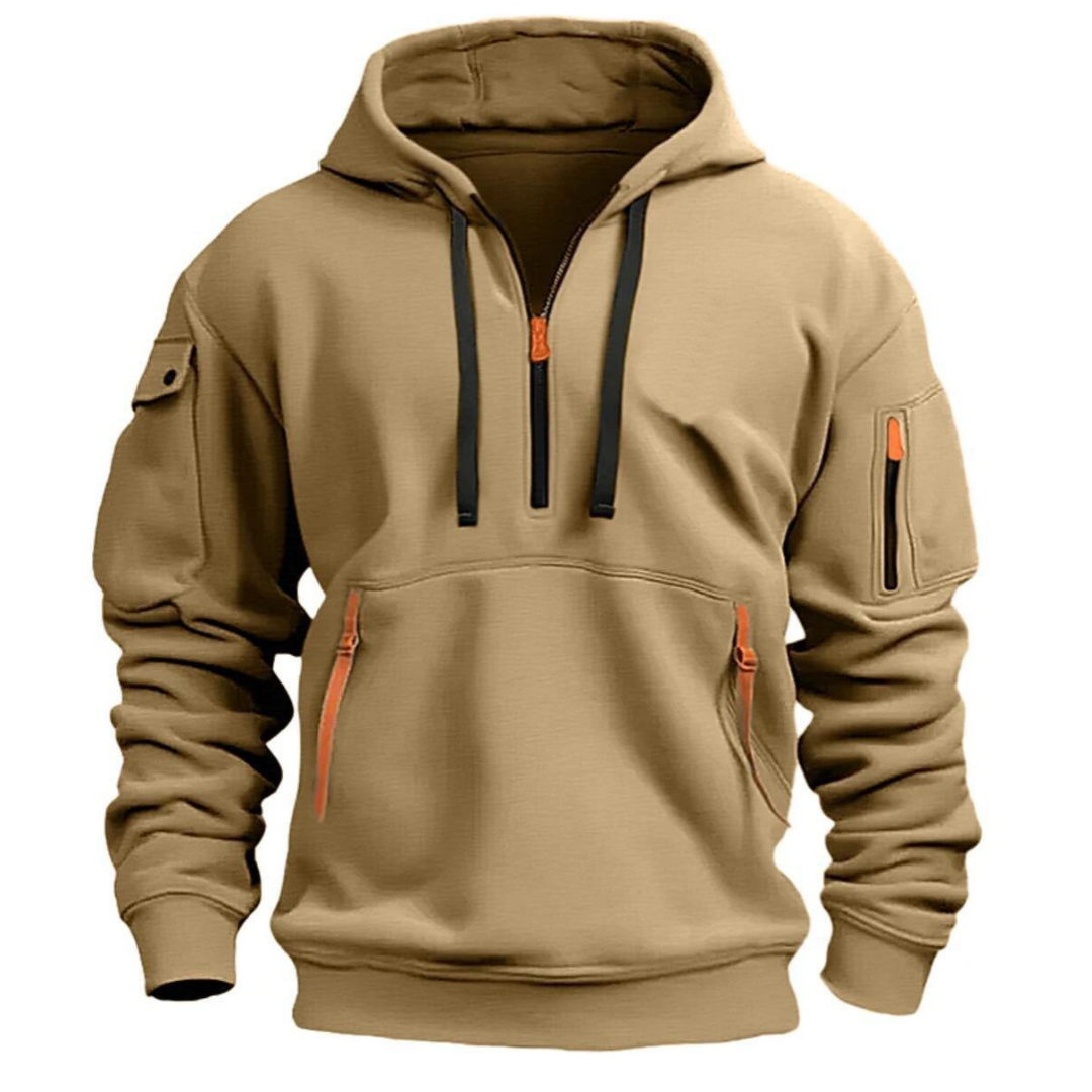 Samuel | Herren Freizeit Hoodie mit Zip-Taschen