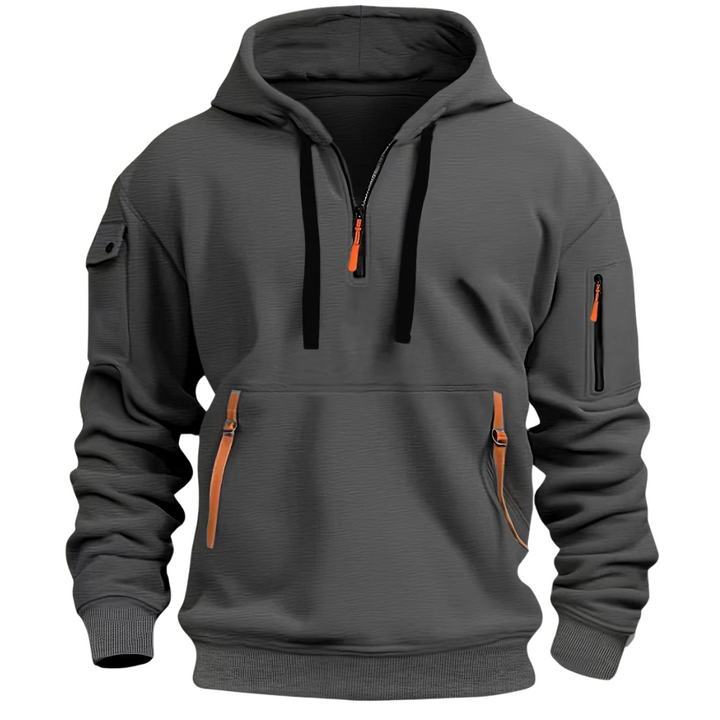 Samuel | Herren Freizeit Hoodie mit Zip-Taschen