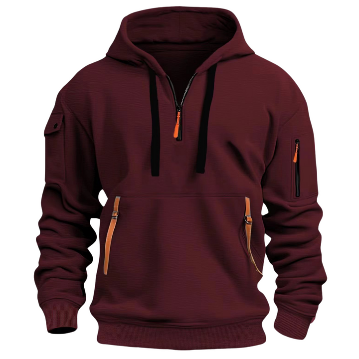 Samuel | Herren Freizeit Hoodie mit Zip-Taschen
