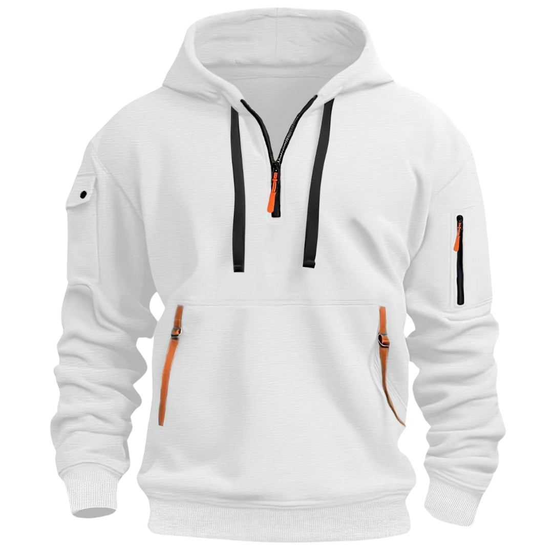 Samuel | Herren Freizeit Hoodie mit Zip-Taschen