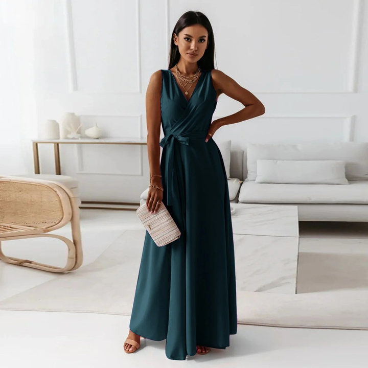 Selma | Elegantes Wickel Maxikleid
