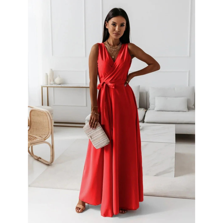 Selma | Elegantes Wickel Maxikleid