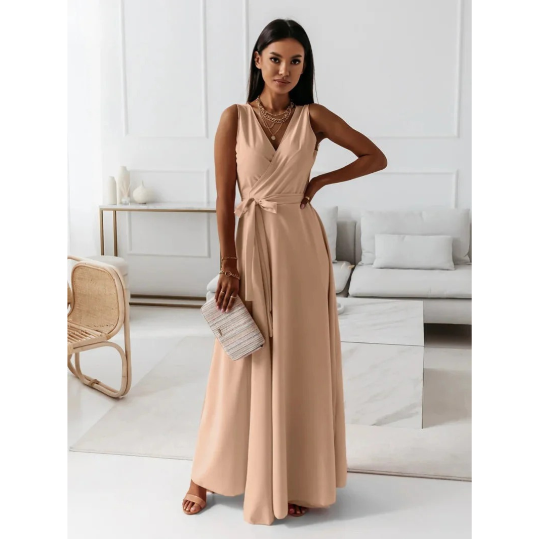Selma | Elegantes Wickel Maxikleid