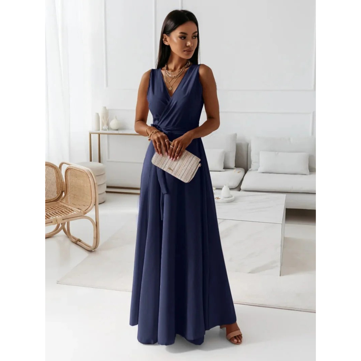 Selma | Elegantes Wickel Maxikleid