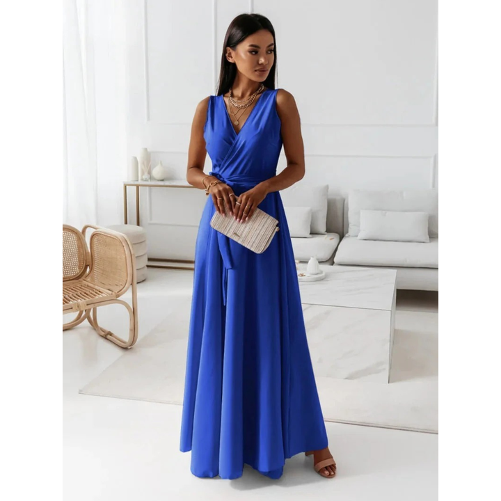 Selma | Elegantes Wickel Maxikleid