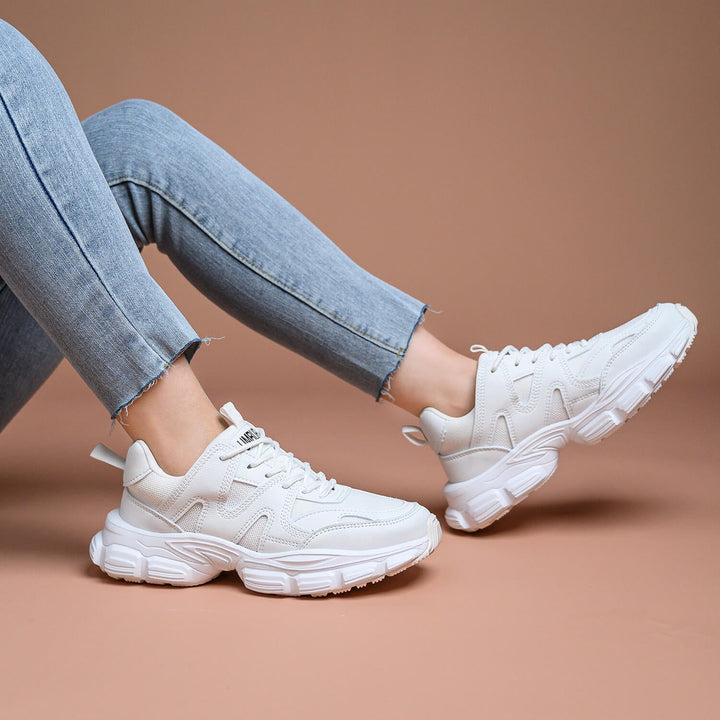 Sicherheitsschuhe Damen mit Schnürverschluss und Mesh-Paneelen