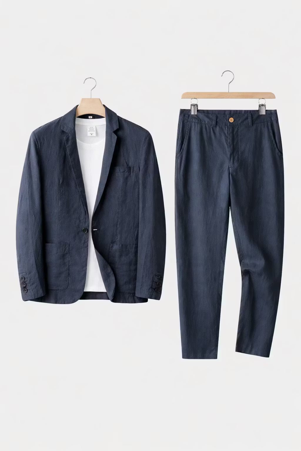 Simon | Herren Relaxtes Leinen Blazer Set