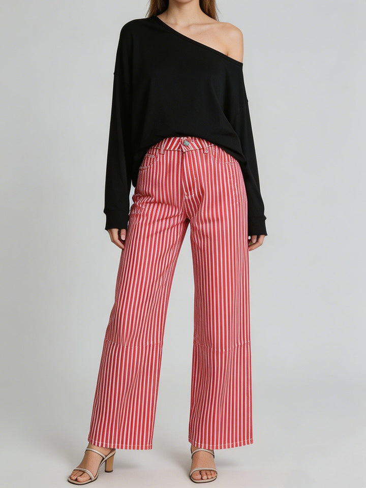 Solveig | Weite High-Waist Palazzohose