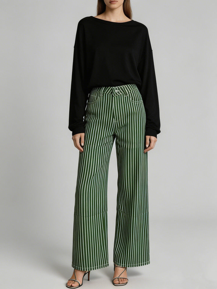 Solveig | Weite High-Waist Palazzohose