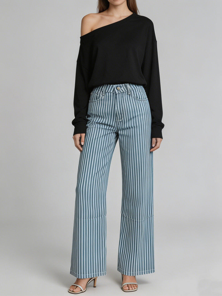 Solveig | Weite High-Waist Palazzohose