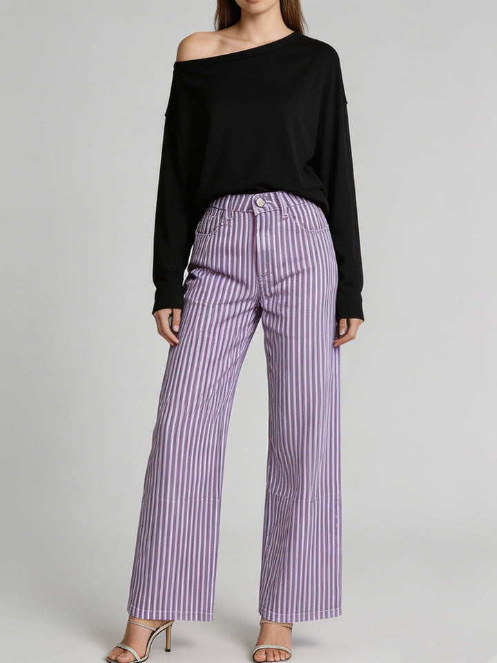 Solveig | Weite High-Waist Palazzohose