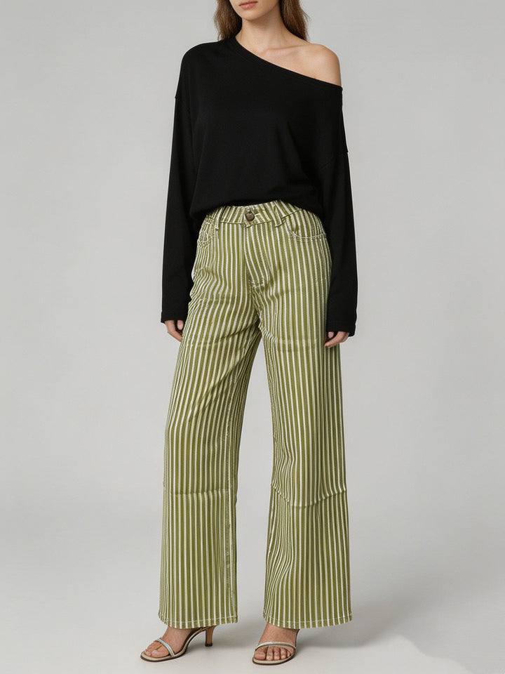 Solveig | Weite High-Waist Palazzohose