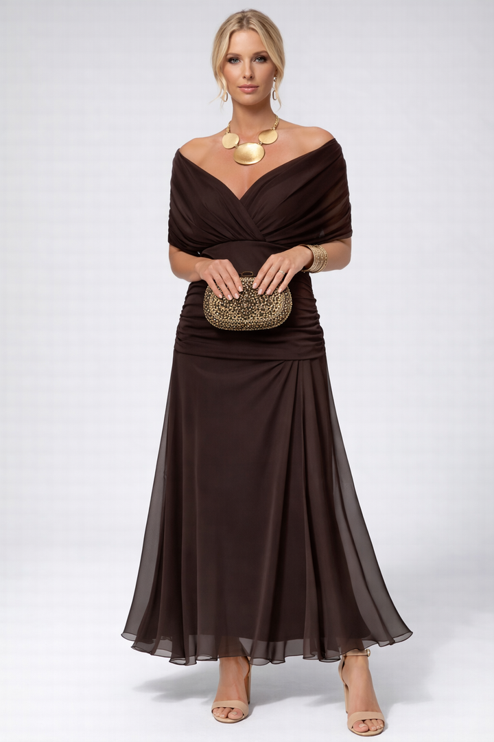 Sophie | Leichtes Elegantes Blumen Midikleid