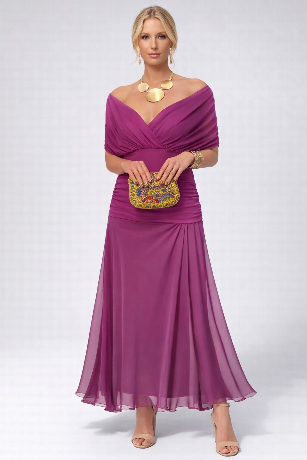 Sophie | Leichtes Elegantes Blumen Midikleid