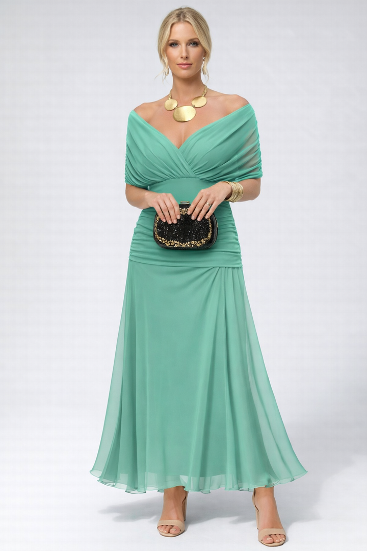 Sophie | Leichtes Elegantes Blumen Midikleid