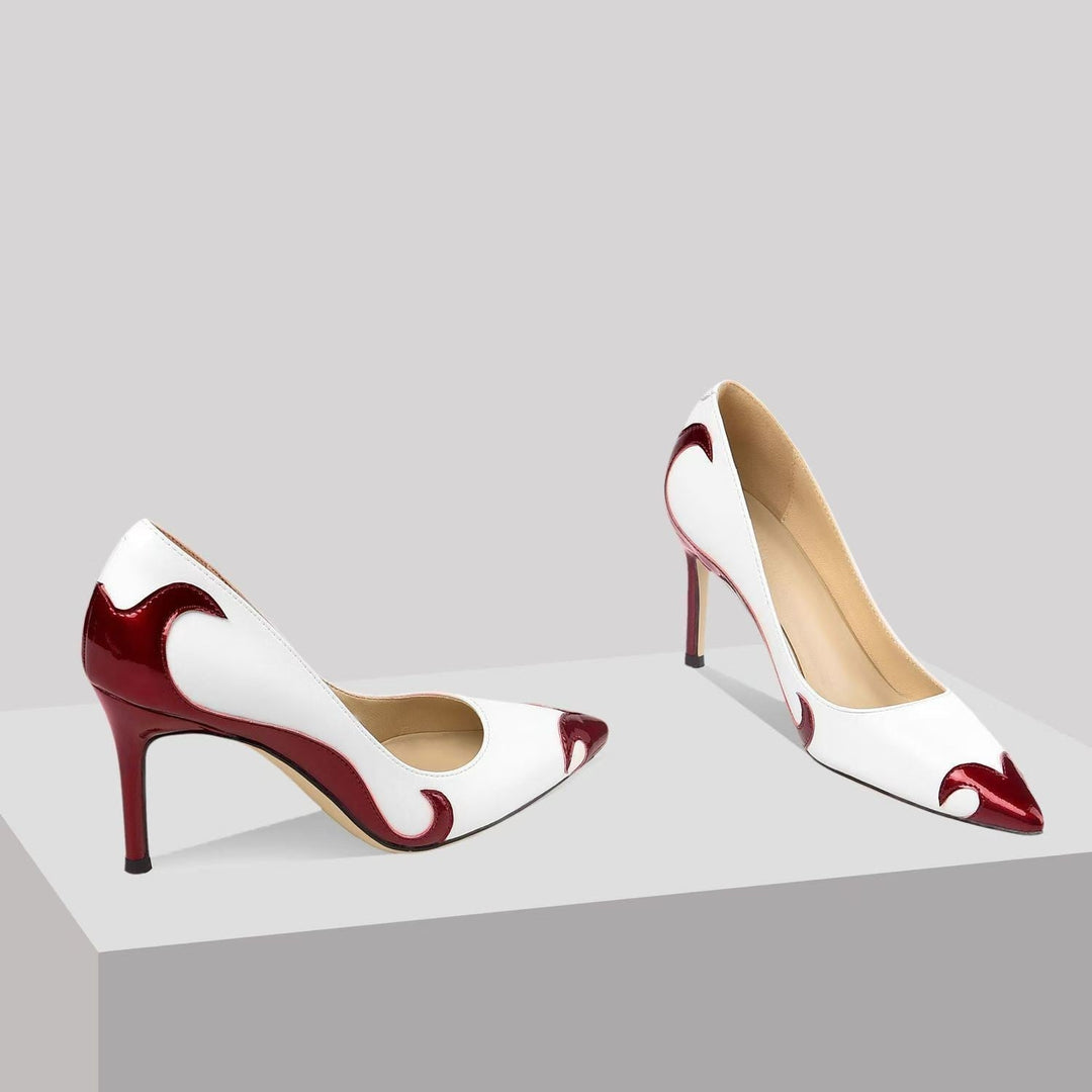 Soraya | Elegante Spitze Pumps mit Stilettoabsatz