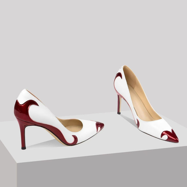 Soraya | Elegante Spitze Pumps mit Stilettoabsatz