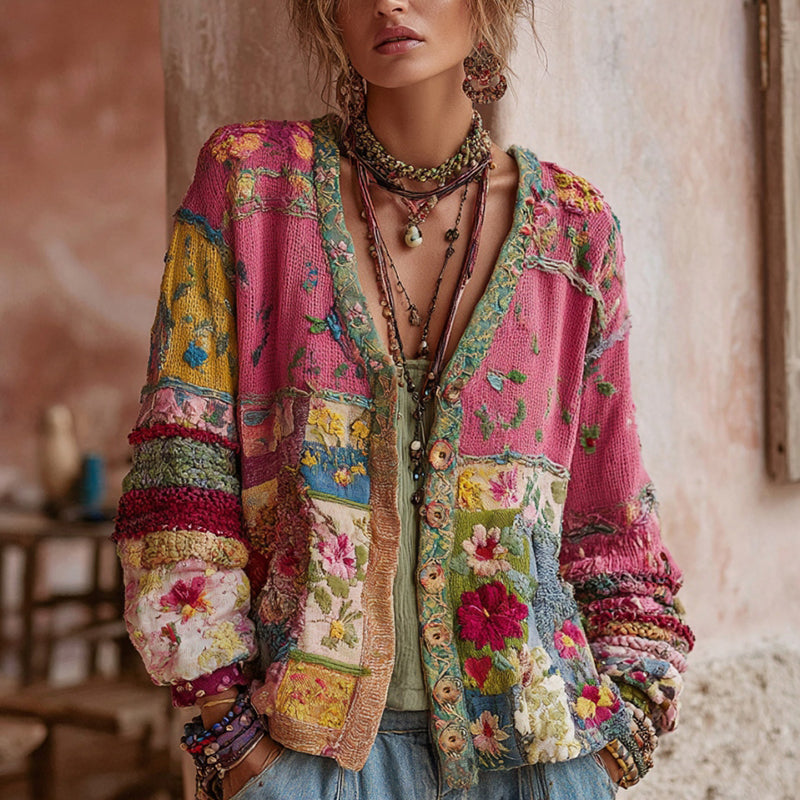 Stefanie | Elegante feine Strickjacke