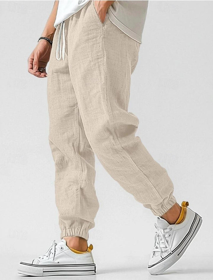 Sven | Herren Bequeme Elastikbund Hose