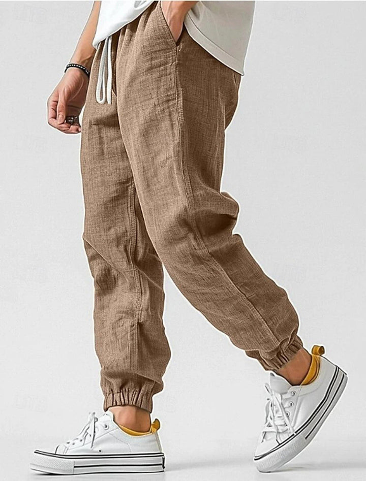 Sven | Herren Bequeme Elastikbund Hose