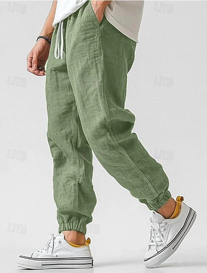Sven | Herren Bequeme Elastikbund Hose