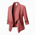 Thekla | Damen Blazer mit Schalkragen und offener Front