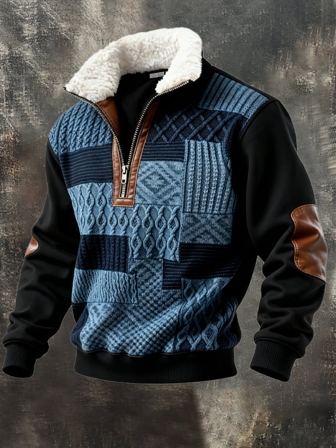 Tilda Damen lockeres Retro-Sweatshirt mit Knopfdetails und Taschen