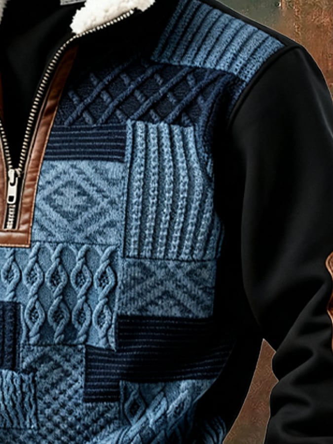 Tilda Damen lockeres Retro-Sweatshirt mit Knopfdetails und Taschen