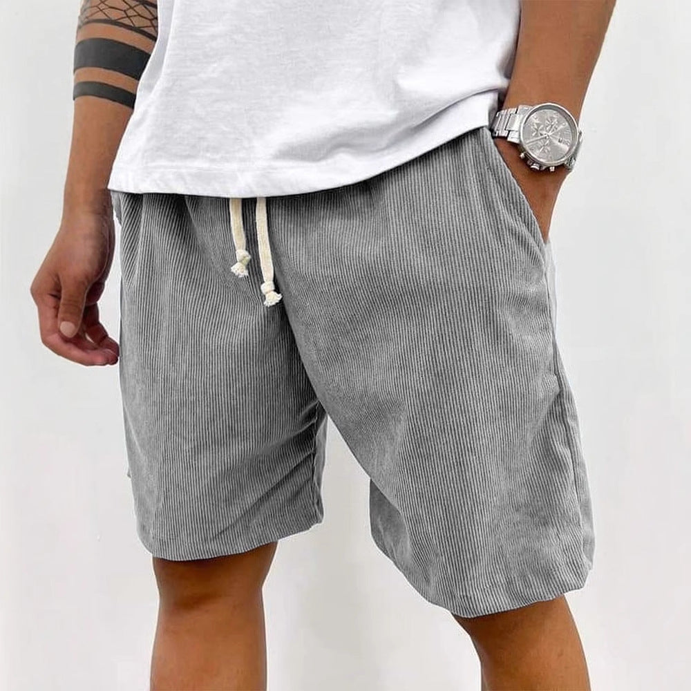 Timo | Herren Cord Shorts mit Kordelzug