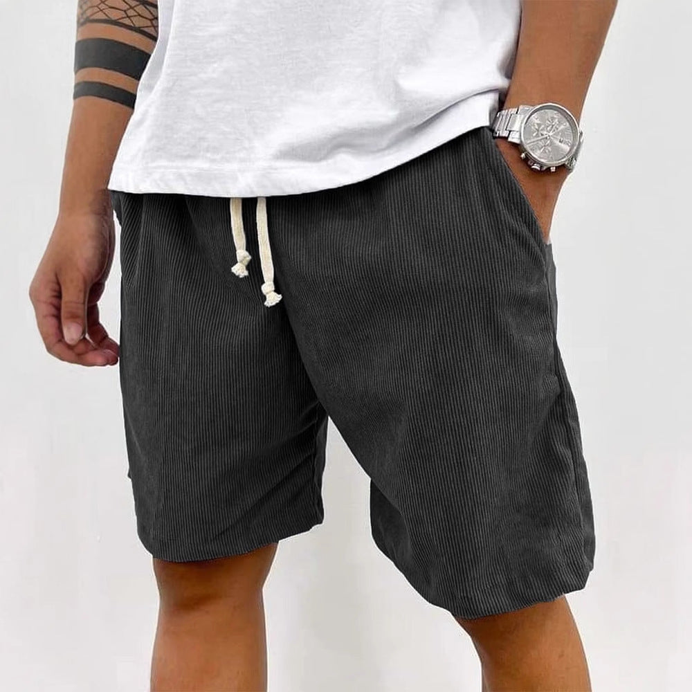 Timo | Herren Cord Shorts mit Kordelzug