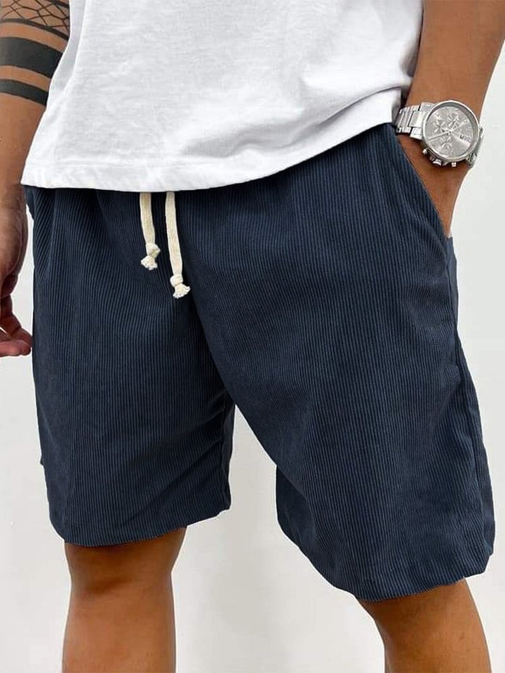 Timo | Herren Cord Shorts mit Kordelzug