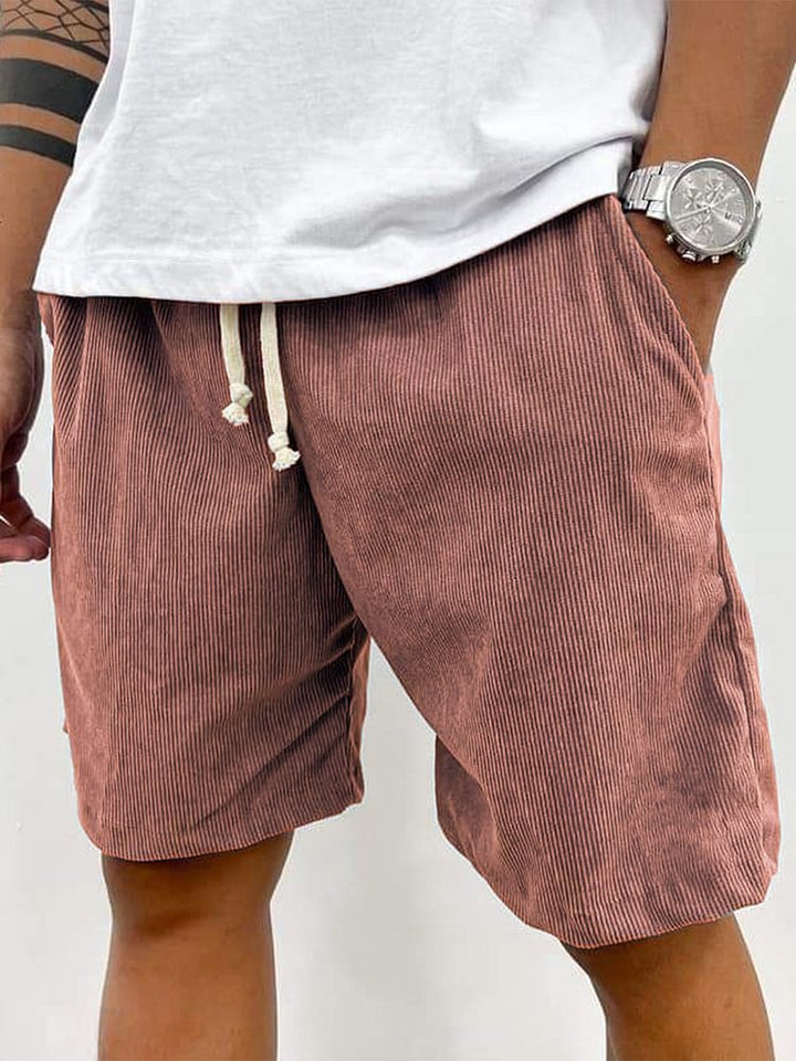 Timo | Herren Cord Shorts mit Kordelzug