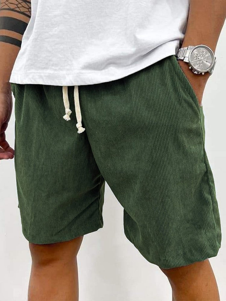 Timo | Herren Cord Shorts mit Kordelzug